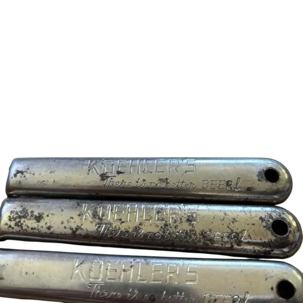 3 Kohler’s There Is No Better Beer Bottle Openers